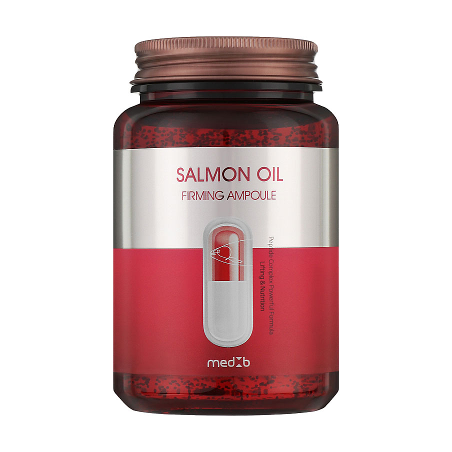 Зміцнювальний ампульний гель для обличчя Med B Salmon Oil Firming Ampoule з олією лосося, 250 мл